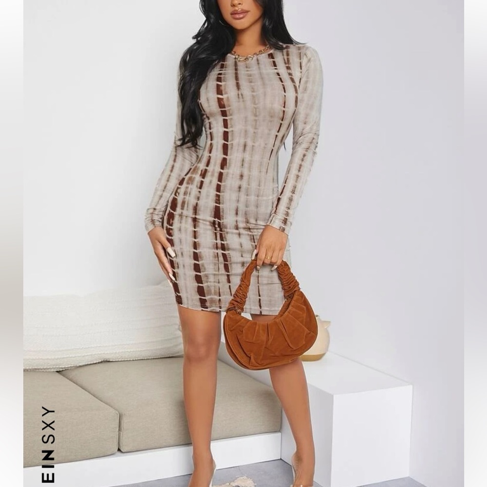 Sxy tie dye bodycon Dress